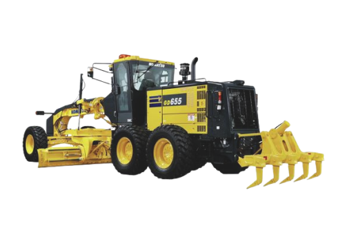 KOMASTU GD655-7 Motor Graders with 201-300 HP Range & Has Motor Grader Type